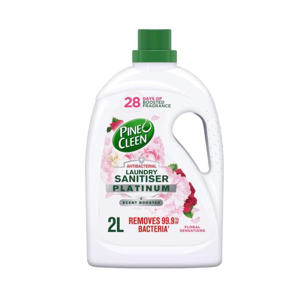 PINE O CLEEN PLATINUM LAUNDRY SANITISER FLORAL 2L