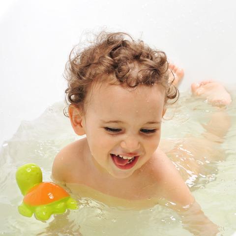CaaOcho Natural Rubber Bath Sea Turtle Ocean Baby Bath Toys Baby Gifts Idea Best Seller 0m+