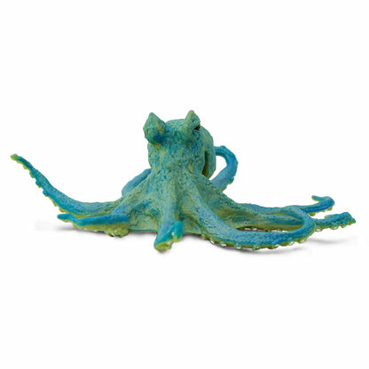Blue Octopus Figurine by Safari Ltd Sea Life Collection Animal Figurines 3yrs+