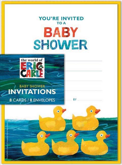 The World of Eric Carle(TM) Baby Shower Invitations Clearance