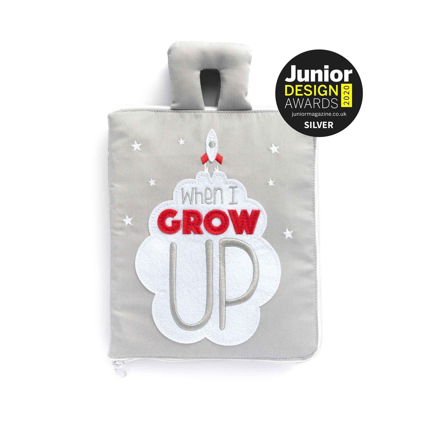 When I Grow Up Fabric Activity Book by Curious Columbus Kids Travel Toys Interactive Book Best Seller 3yrs+