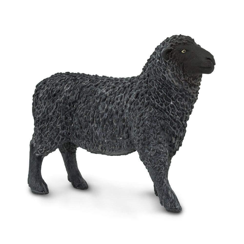 Black Sheep Figurine by Safari Ltd Farm Collection Animal Figurines 3yrs+