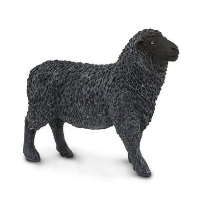 Black Sheep Figurine by Safari Ltd Farm Collection Animal Figurines 3yrs+
