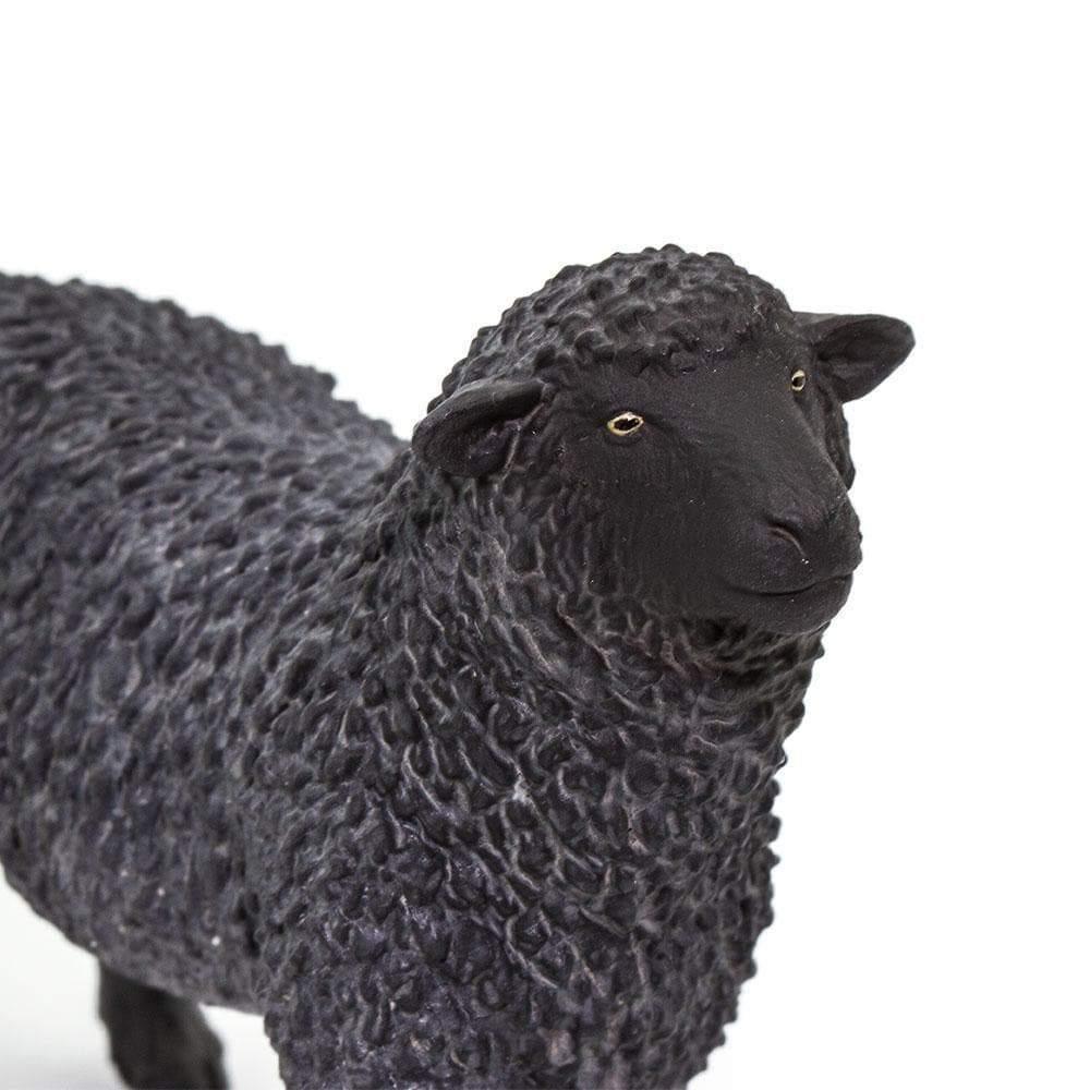 Black Sheep Figurine by Safari Ltd Farm Collection Animal Figurines 3yrs+