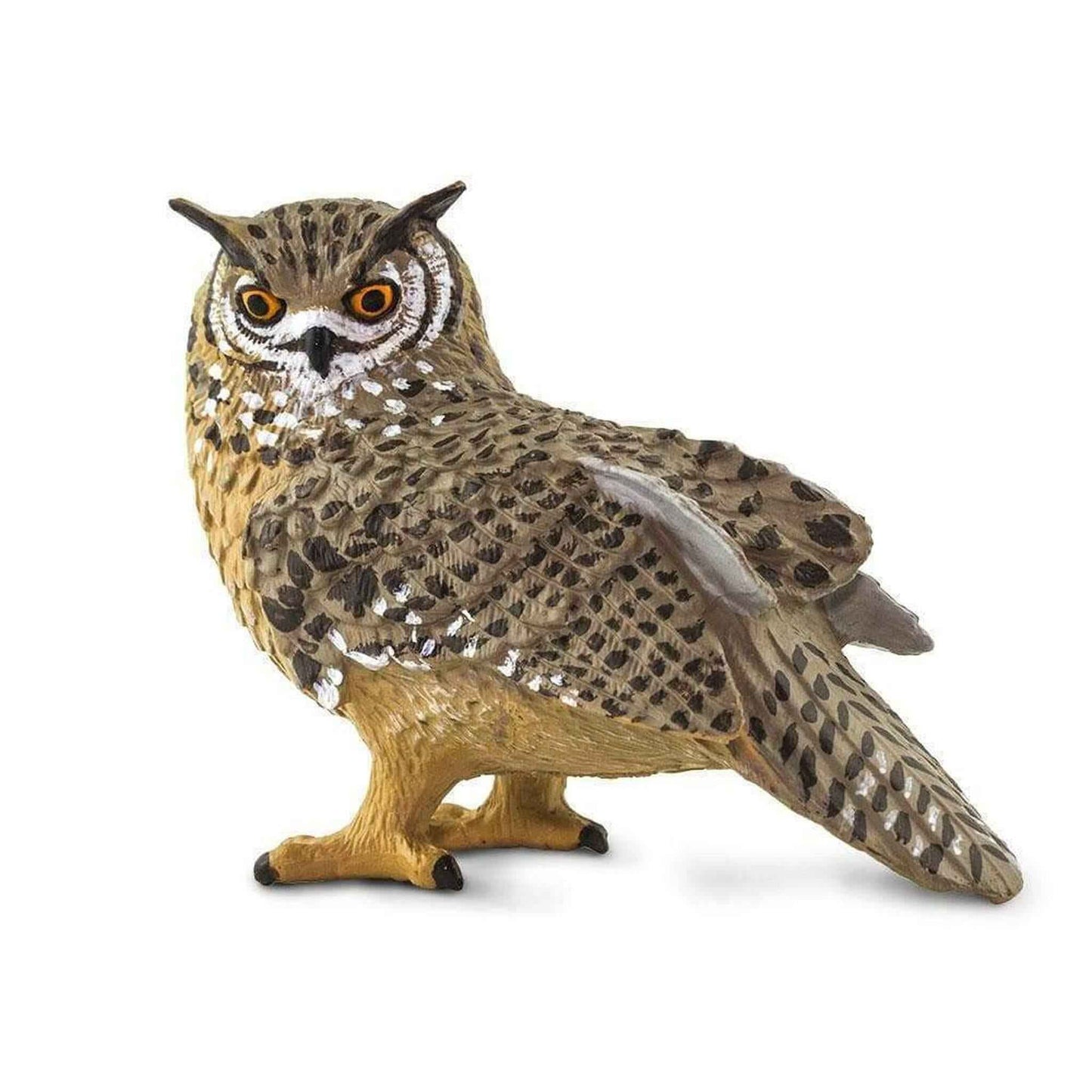 Eagle Owl Figurine by Safari Ltd Woodland Collection Animal Figurines 3yrs+