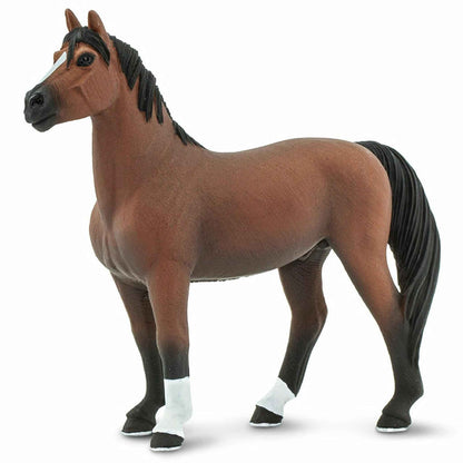 Morgan Stallion Horse Figurine by Safari Ltd Farm Collection Animal Figurines 3yrs+