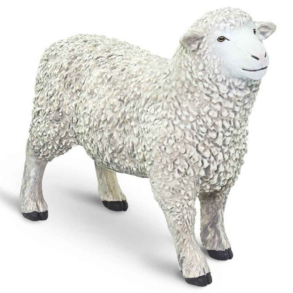 Sheep Figurine by Safari Ltd Farm Collection Animal Figurines 3yrs+