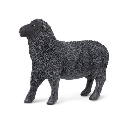 Black Sheep Figurine by Safari Ltd Farm Collection Animal Figurines 3yrs+