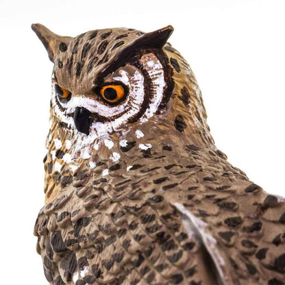 Eagle Owl Figurine by Safari Ltd Woodland Collection Animal Figurines 3yrs+