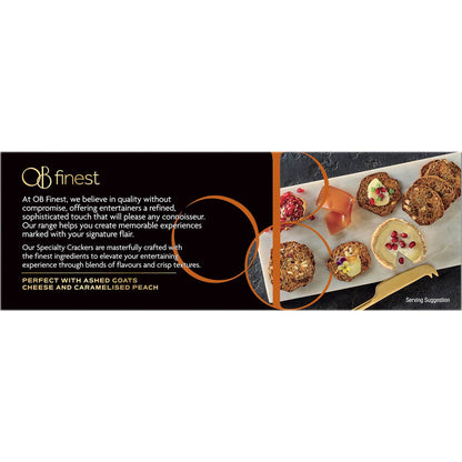 OB Finest Speciality Crackers Apricot & Macadamia 150g