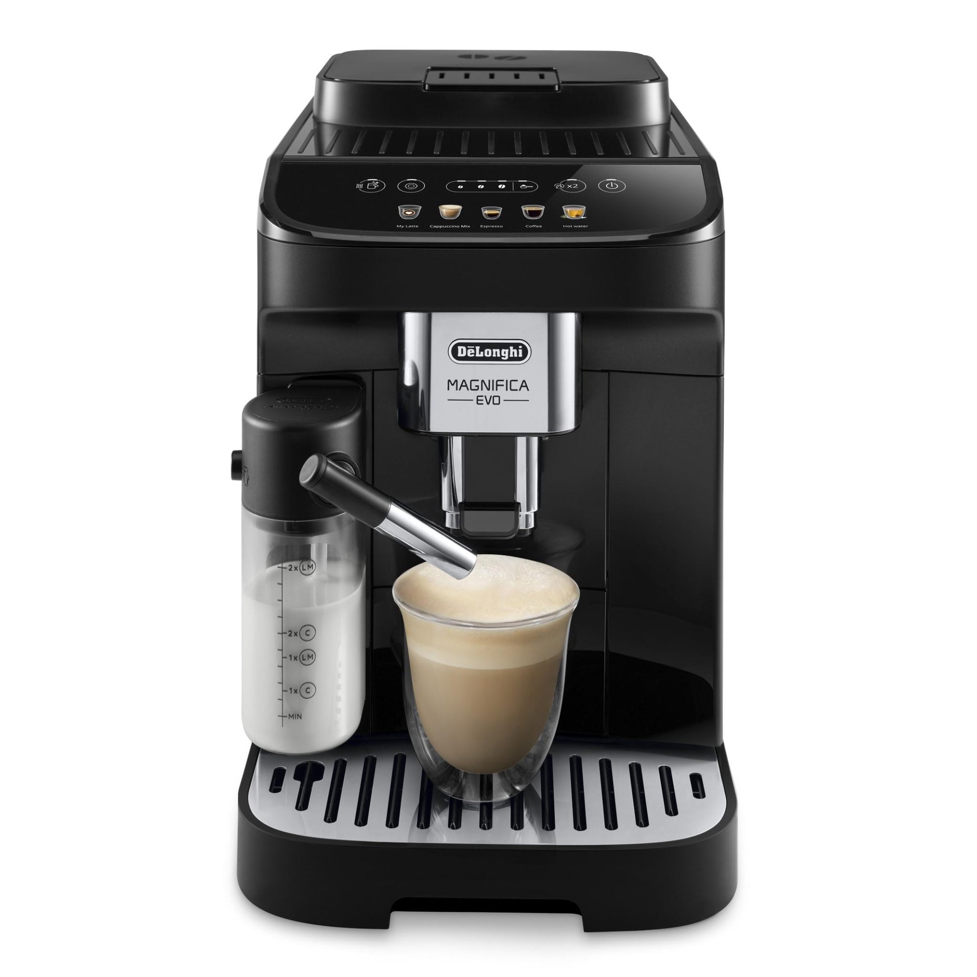 DeLonghi ECAM29062B Magnifica Evo Black Coffee Machine (Black)