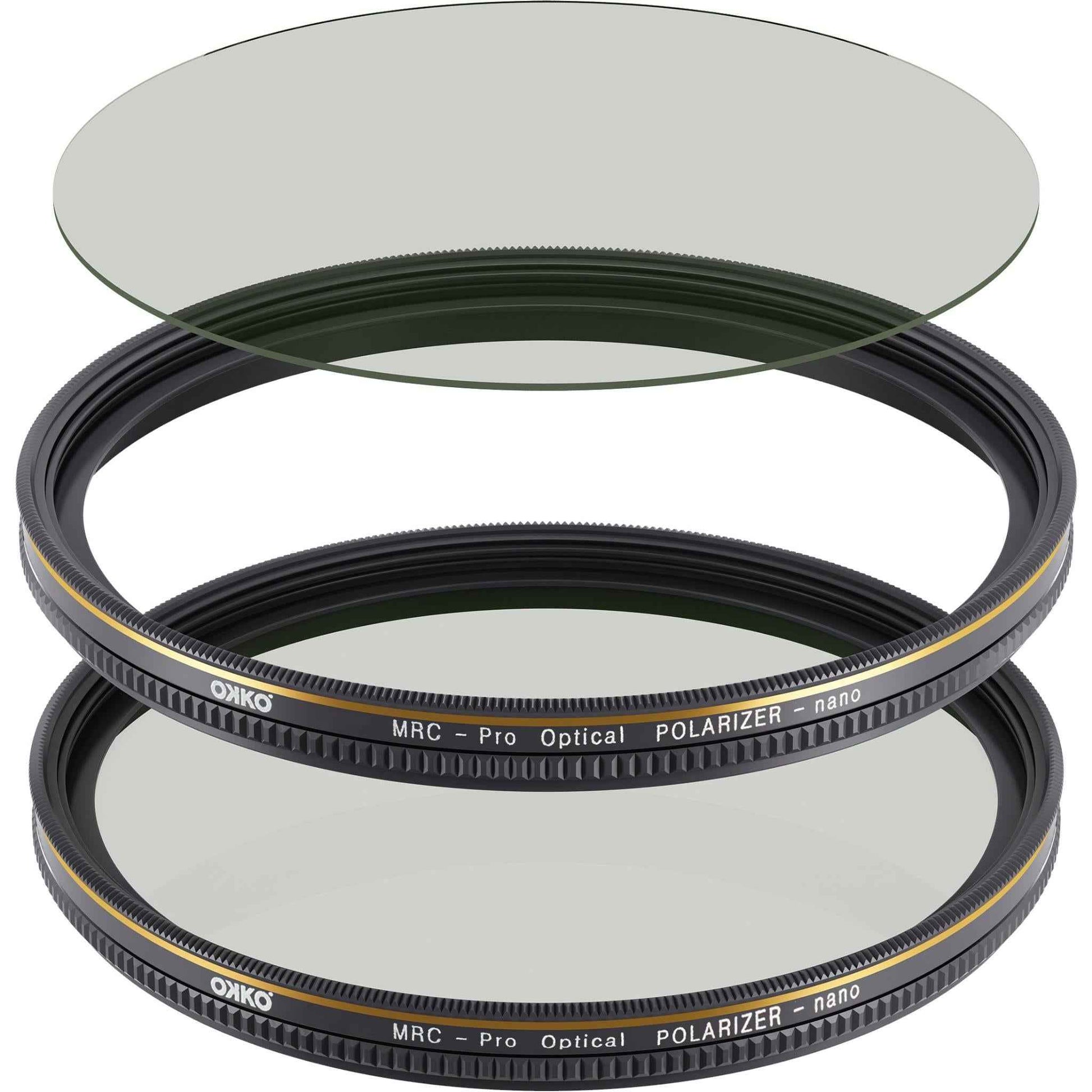 OKKO Pro CPL Circular Polarizer Lens Filter (77mm)