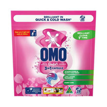 OMO 3 IN 1 LAUNDRY CAPSULES COMFORT 28PK
