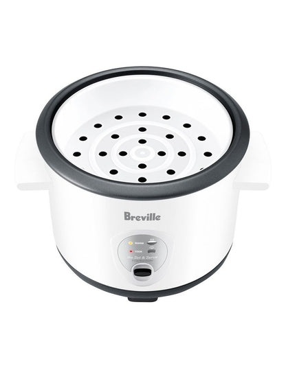 The Set And Serve Rice Cooker White LRC210WHT2JAN1 in White