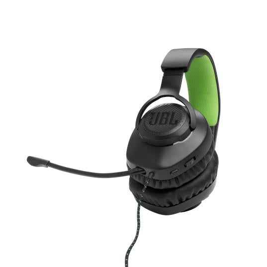 JBL Quantum 100X Gaming Headset (Black/Green)