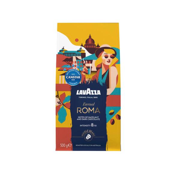 LAVAZZA TALES OF ITALY ETERNAL ROMA COFFEE BEANS 500G