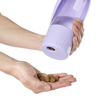 Pet Travel Bottle with Treat Holder - Lilac