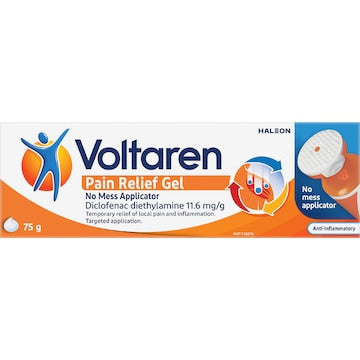 Voltaren Pain Relief Gel No Mess Applicator 75g