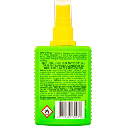 Bushman Plus 20% Deet Insect Repellent Pump Spray 100ml