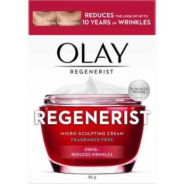 Olay Regenerist Face Cream Moisturiser Fragrance Free 48g