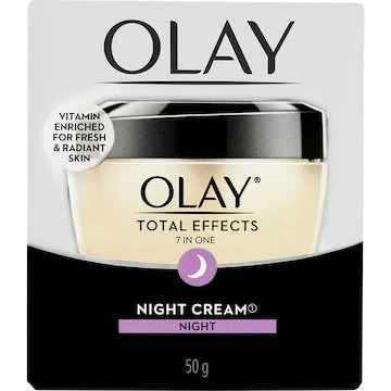 Olay Total Effects Night Face Cream Moisturiser 50g