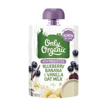 Kindy Blueberry- Banana & Vanilla Oat Milk Pouch