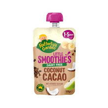 RAFFERTY'S GARDEN COCONUT CACAO LITTLE SMOOTHIE POUCH 1-3 YEARS 120G