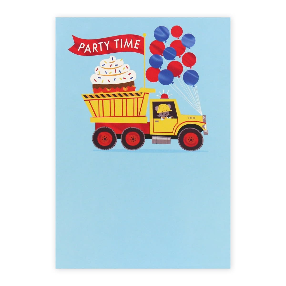Creative Publishing from Hallmark Birthday Card - Party Truck