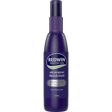 Redwin Anti-Perspirant Deodorant Aerosol Aluminium Free Sport 150mL