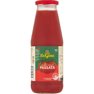 La Gina Italian Tomato Paste Passata 680g