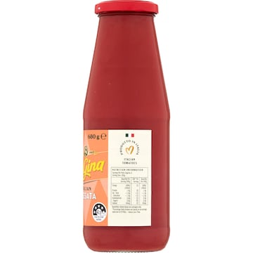 La Gina Italian Tomato Paste Passata 680g