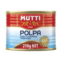 MUTTI POLPA TOMATOES FINELY CHOPPED 210G