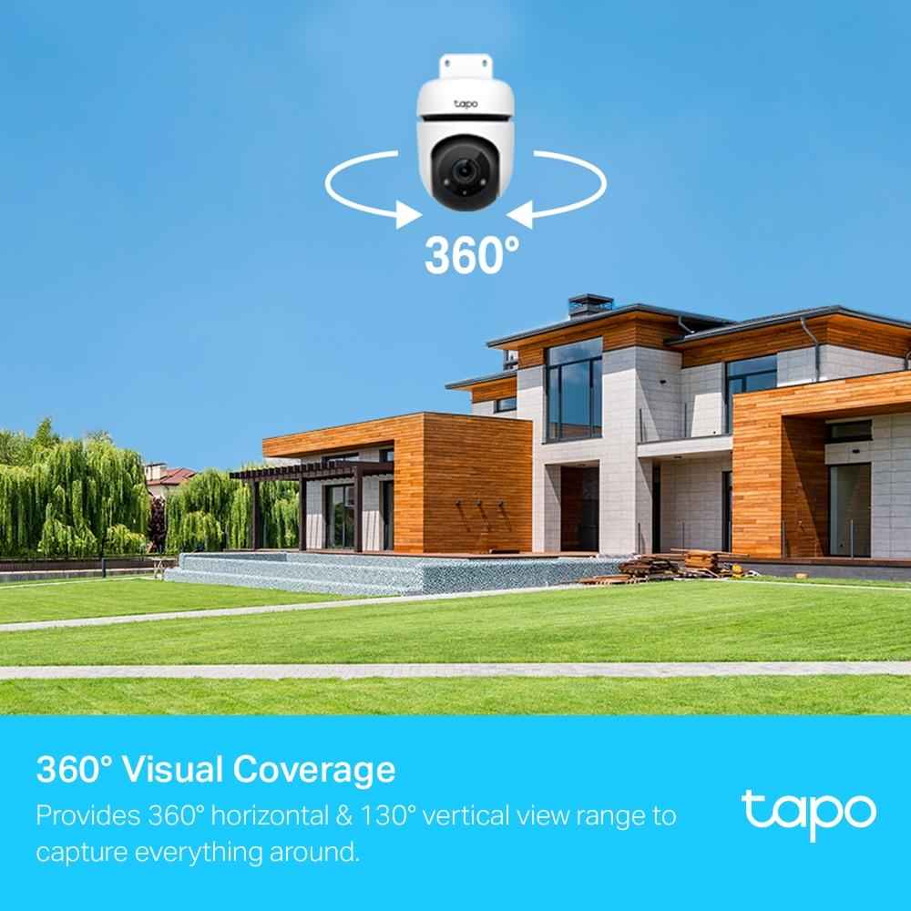 TP-Link Tapo Outdoor Pan& Tilt WiFi Security Camera