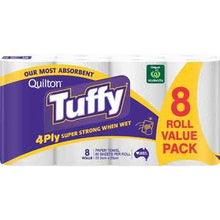 Quilton Tuffy 4Ply Paper Towels 60 x 8 pack