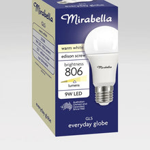 Mirabella GLS LED 9W E27 Edison Screw - Pearl Warm White