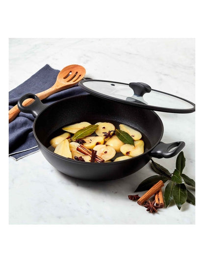 Per Domani Nonstick Induction Covered Wok 30cm