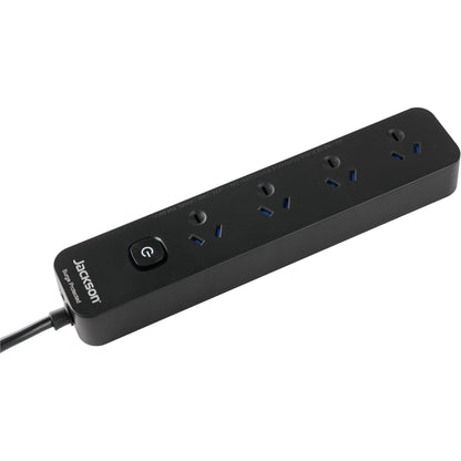 Jackson Surge Protected Board w/ 4 x Power Socket Outlets (Value Twin Pack)