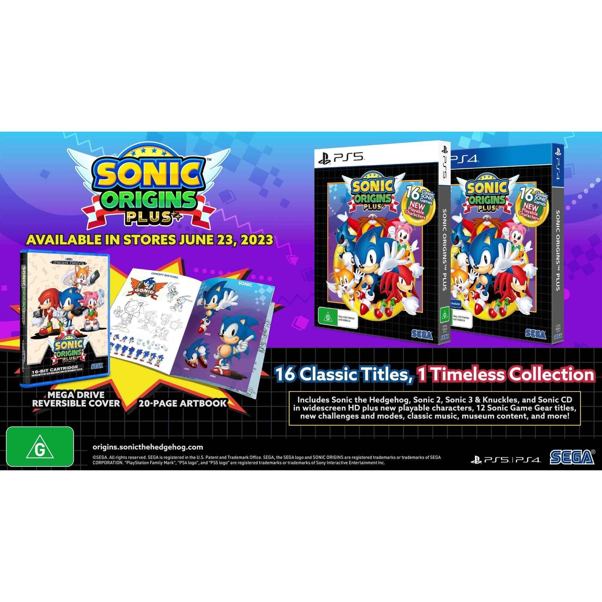 Sonic Origins Plus