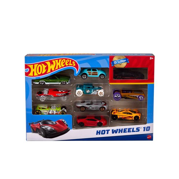 Hot Wheels 10 Pack Basic Cars - Assorted*