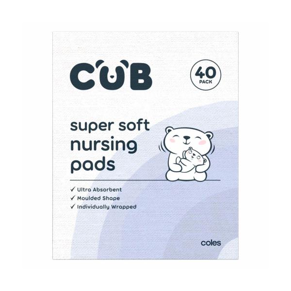CUB SUPER SOFT NURSING PADS