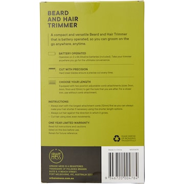 Urbane Mess Beard & Hair Trimmer each