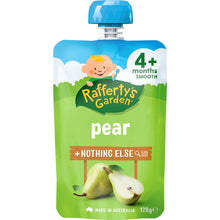 Rafferty's Garden Pear Puree & Nothing Else Baby Food Pouch 4+ Months 120g