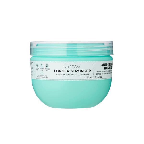 GROW LONGER STRONGER ANTI BREAKAGE HAIR MASK 250ML