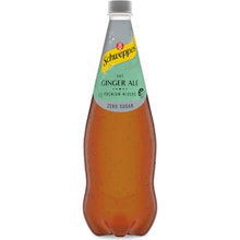 Schweppes Zero Sugar Mixer Dry Ginger Ale 1.1L