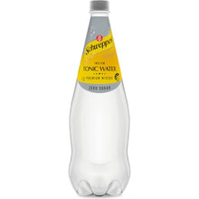 Schweppes Zero Sugar Mixer Indian Tonic Water Bottle 1.1L