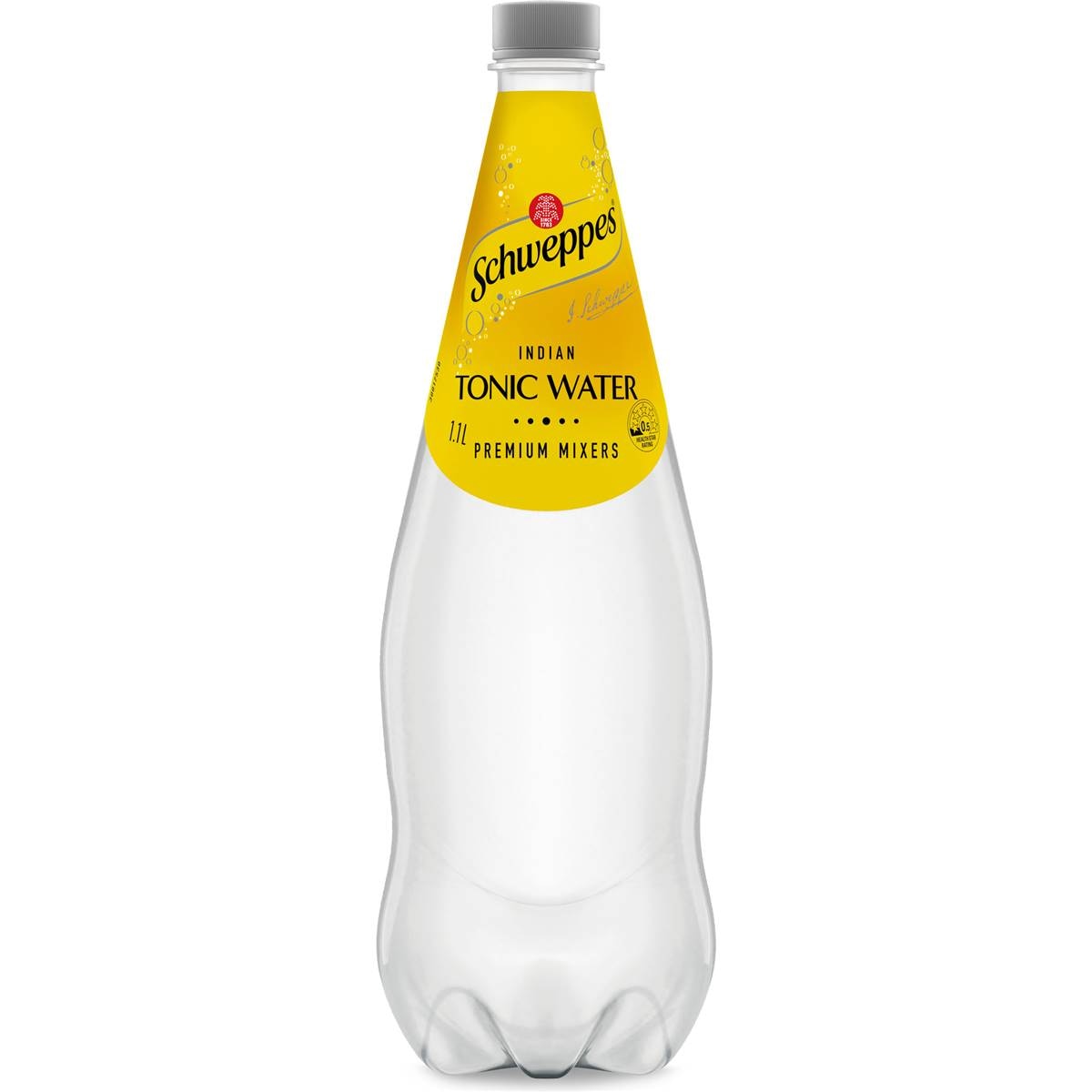 Schweppes Indian Tonic Water Classic Mixers Bottle 1.1l