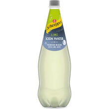 Schweppes Lime Soda Water With Lime Juice Bottle 1.1L