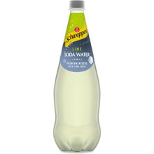 Schweppes Lime Soda Water With Lime Juice Bottle 1.1L