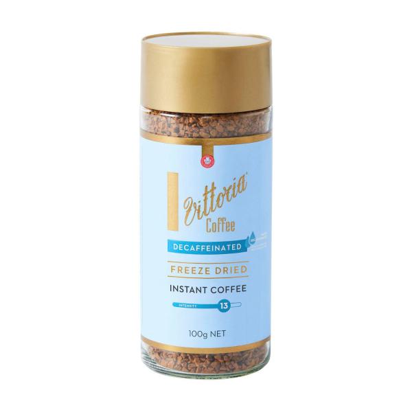 VITTORIA FREEZE DRIED INSTANT DECAF COFFEE 100G