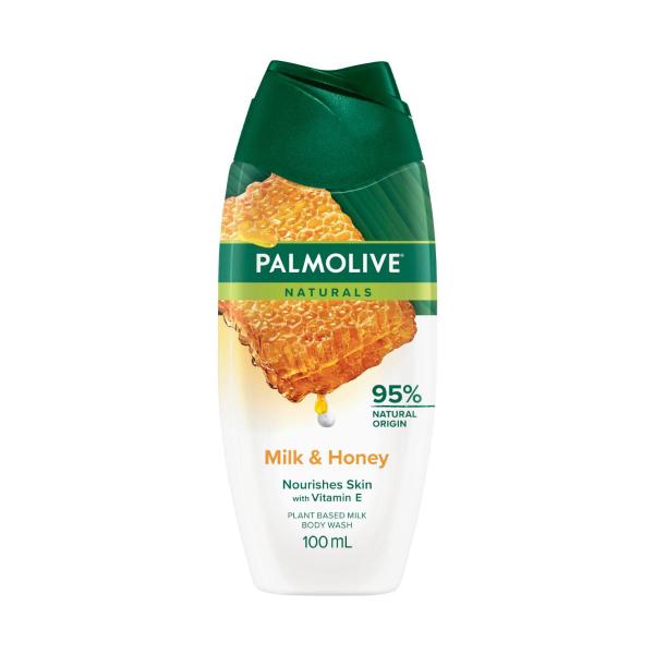 PALMOLIVE NATURALS BODY WASH MILK & HONEY 100ML